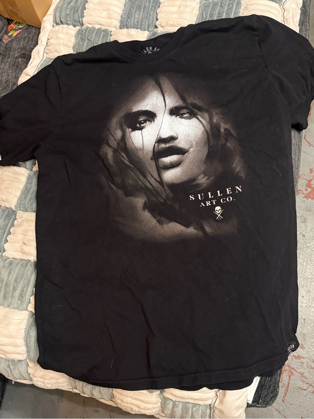 Sullen Art Co. Men's Black Short-Sleeve Graphic Tee